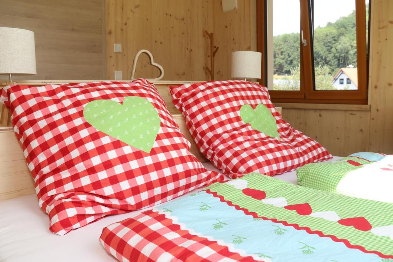 Baumkrone Im Happy Allgaeu - 2-Stoeckige Wohnung Mit Wohnnetz ลอยท์เคียร์ช อิม อัลล์กอย ภายนอก รูปภาพ